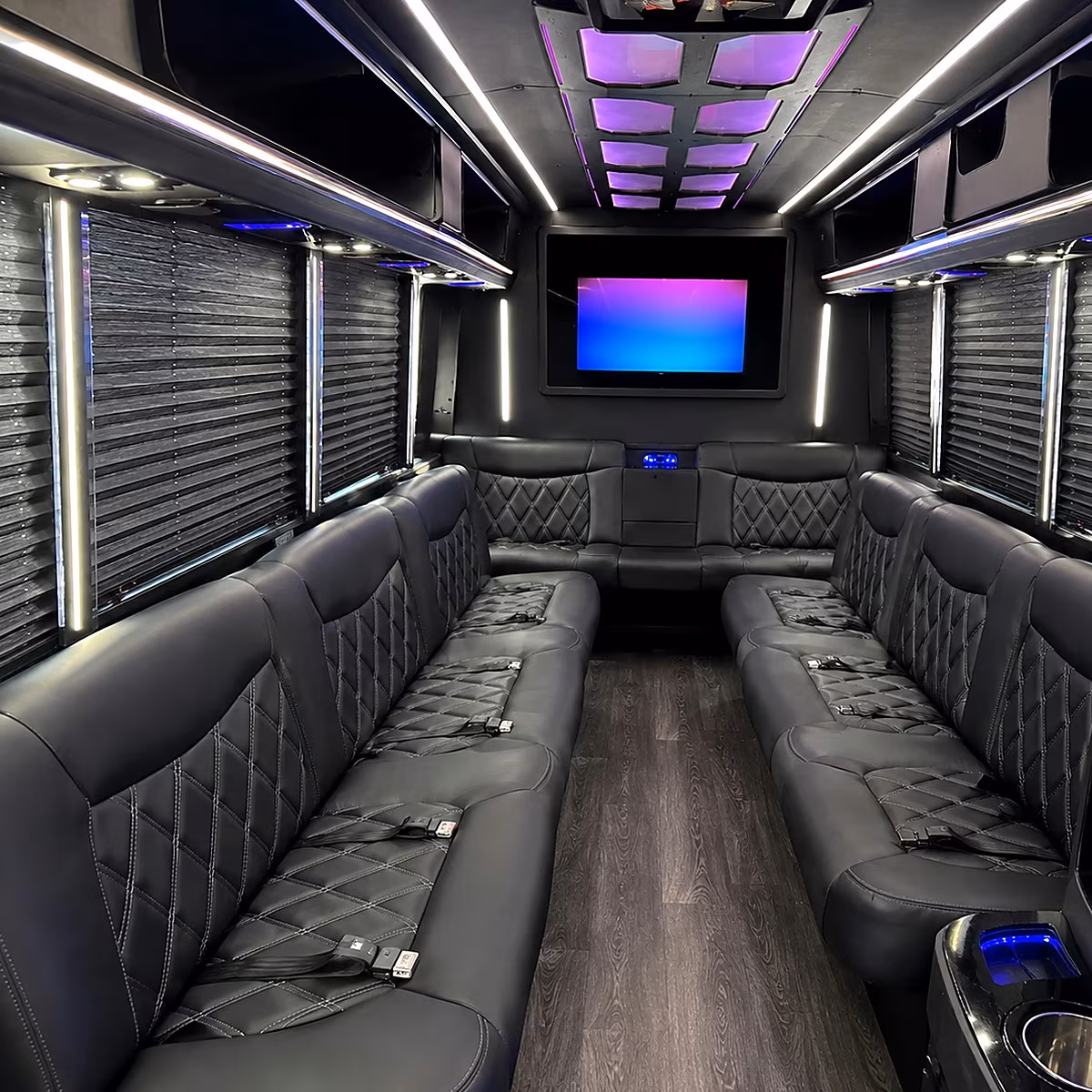 riverside party bus rentals inside