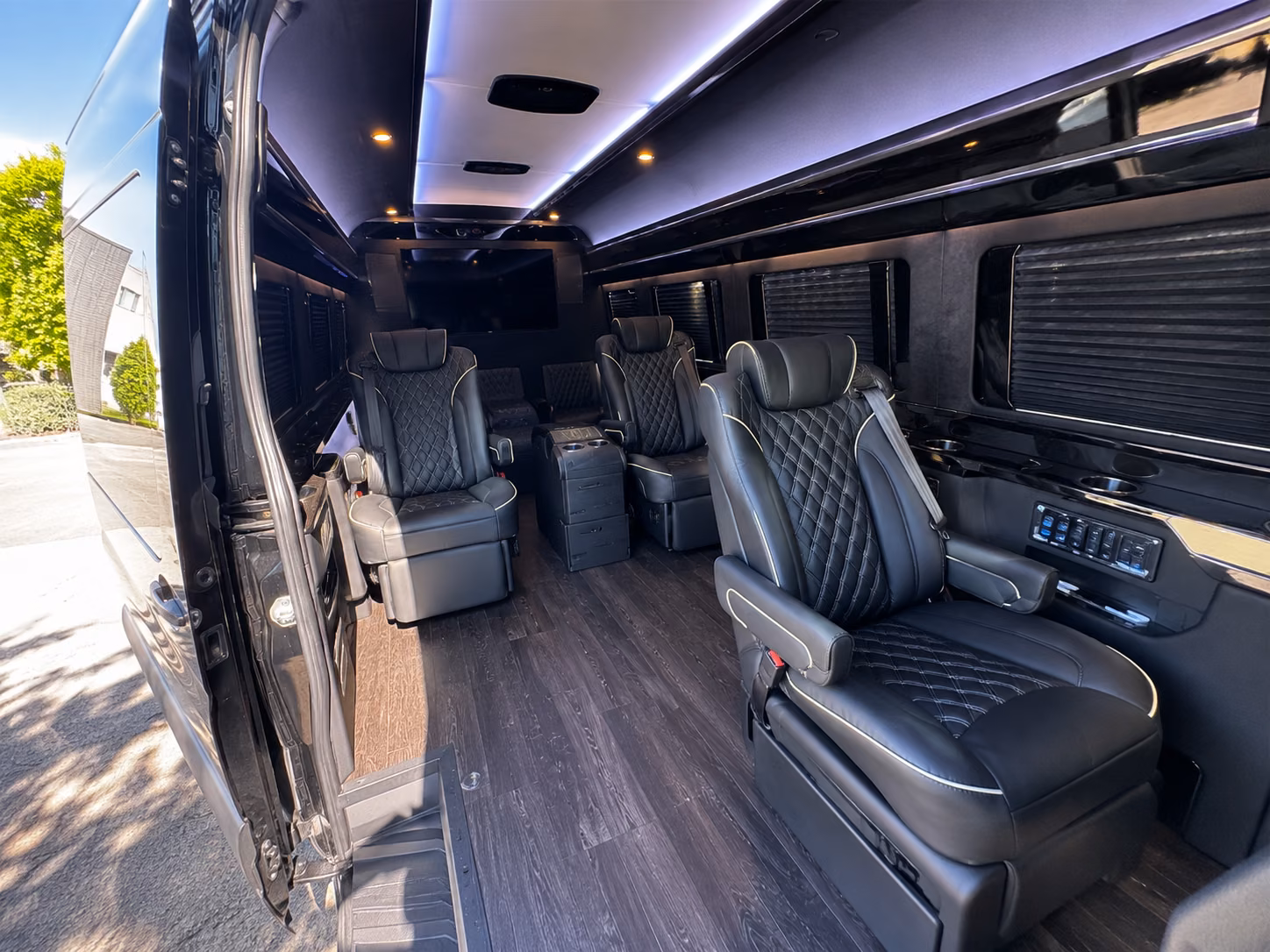 riverside private event transportation onboard seating